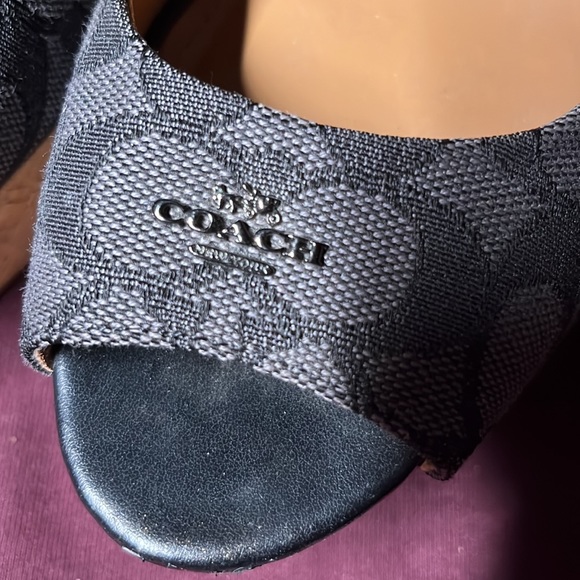 Never worn coach wedges size 8 - Picture 6 of 9